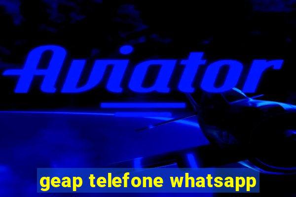 geap telefone whatsapp